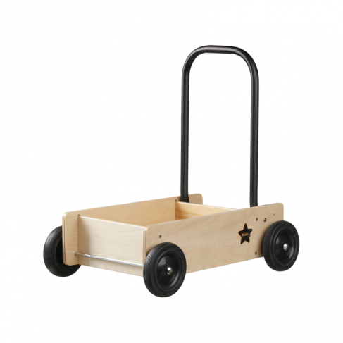 Kids Concept puidust lükatav käru Neo