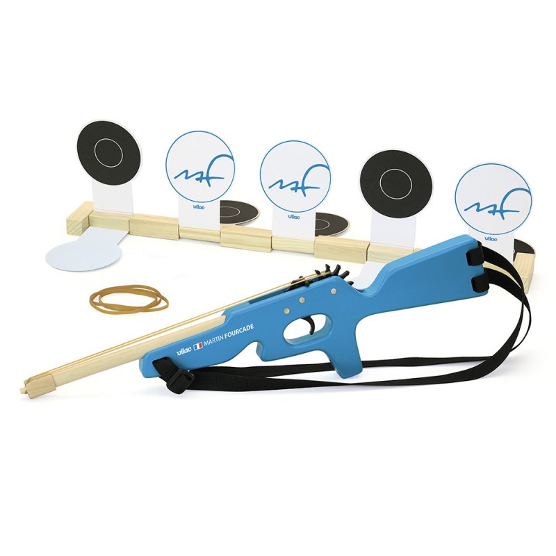 Vilac Martin Fourcade laskesuusa püss ja märgid