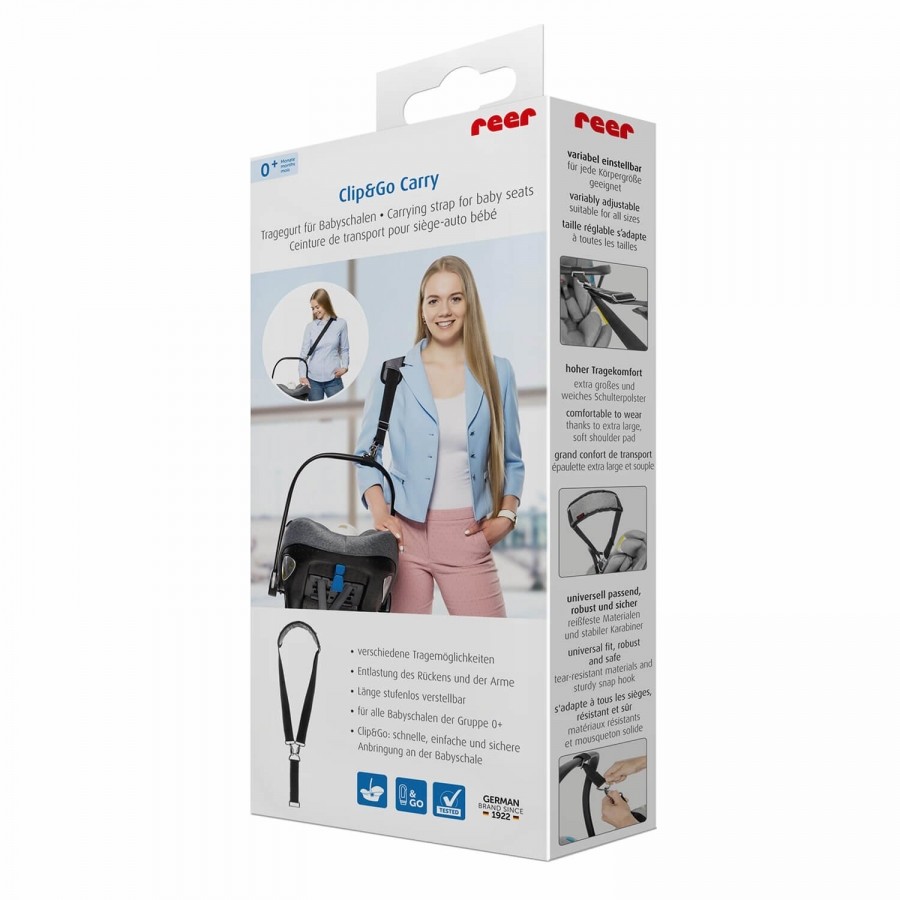 Reer Clip & Go Carry kanderihm lapse turvahällile