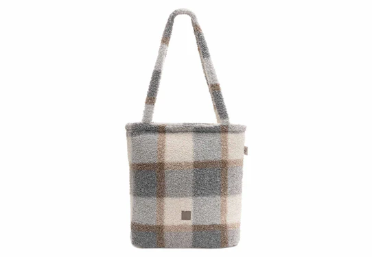 Jollein mähkmekott Shopper Check - Boucle