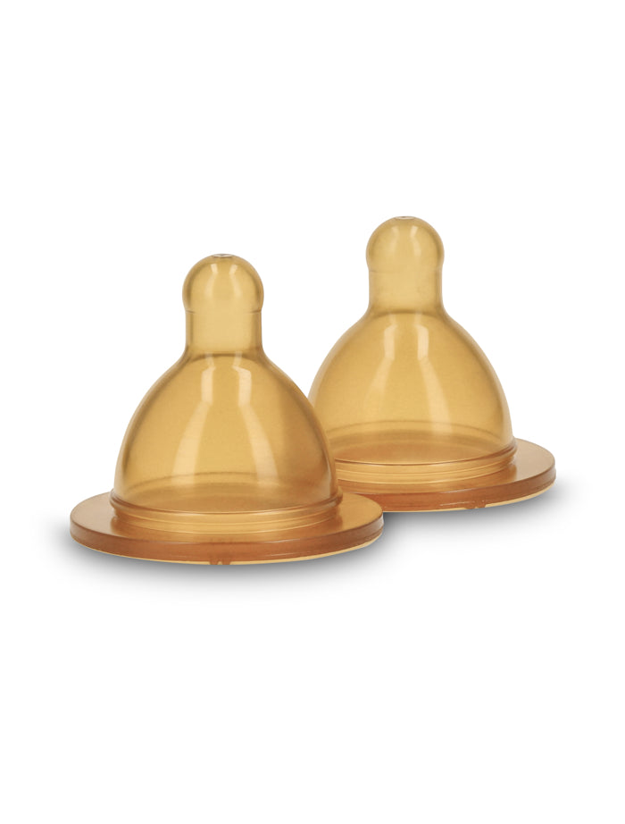 Baby Wallaby naturaalsest kummist lutipudeli lutt 2-pakk