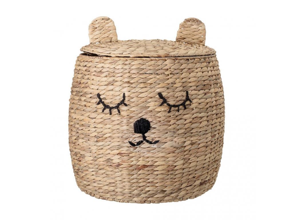 Bloomingville punutud korv kaanega Dolma