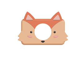 The Zoofamily vahetatav silikoonümbris lastekaamerale C1/C5