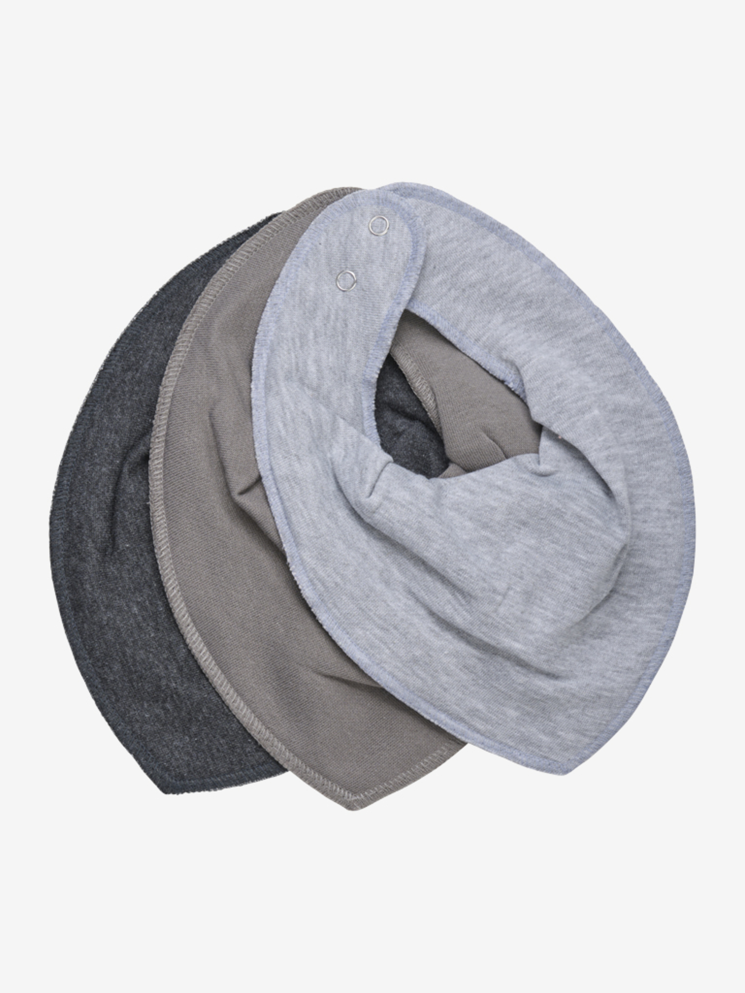 Fixoni puuvillast põlled 3tk Grey Melange