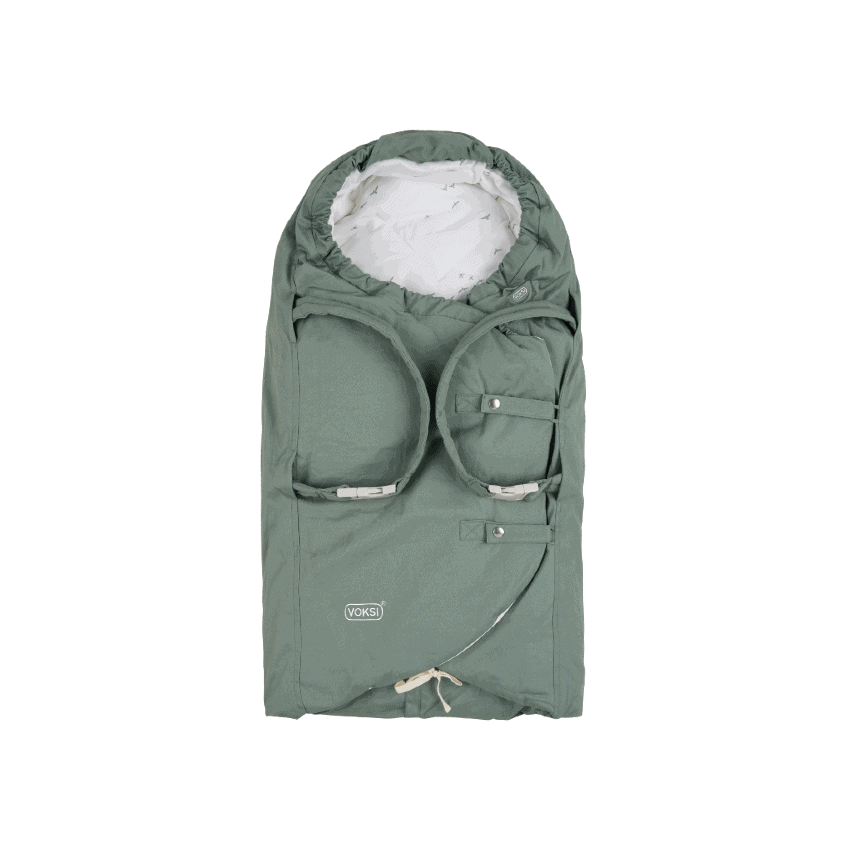 Voksi Carry soojakott-kookon Sea Green - Flying