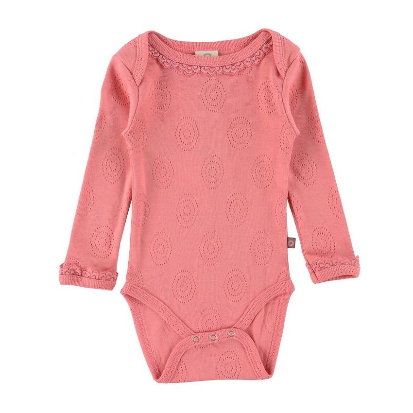 SmallStuff pitsbody pikkade varrukatega Coral