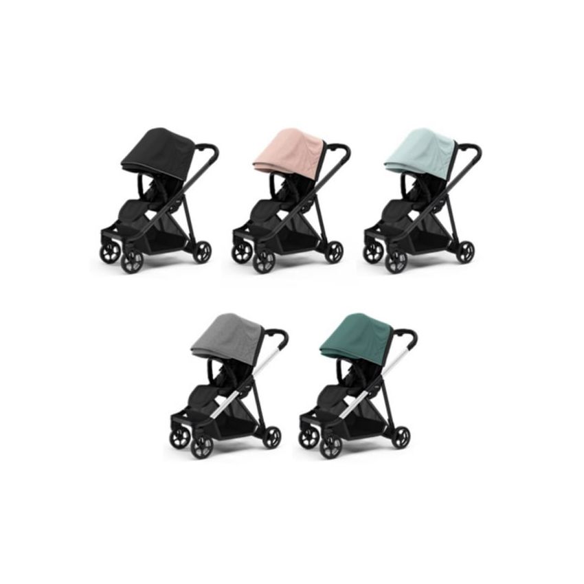 Thule jalutuskäru Shine- Aluminium/ Grey Melange
