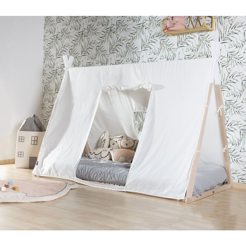 Childhome tipi voodi kate 90x200cm valge