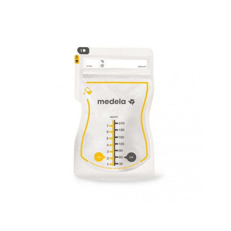 Medela BF Rinnapiima säilituskott 210ml 50tk