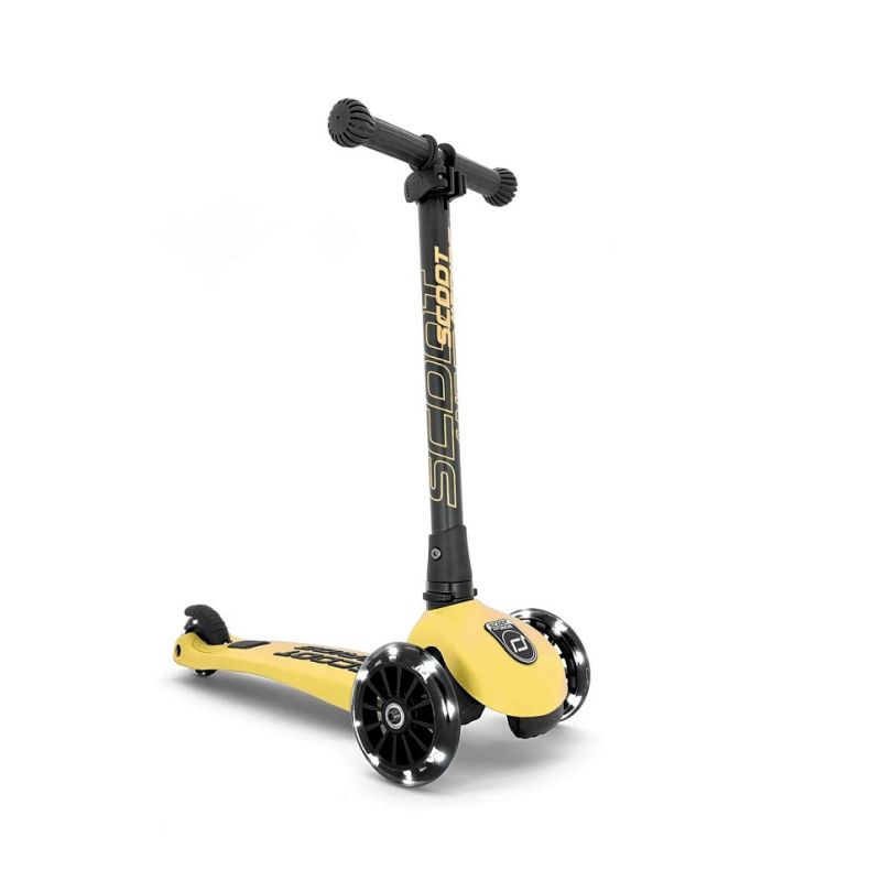 Scoot and Ride tõukeratas Highwaykick 3 LED LEMON