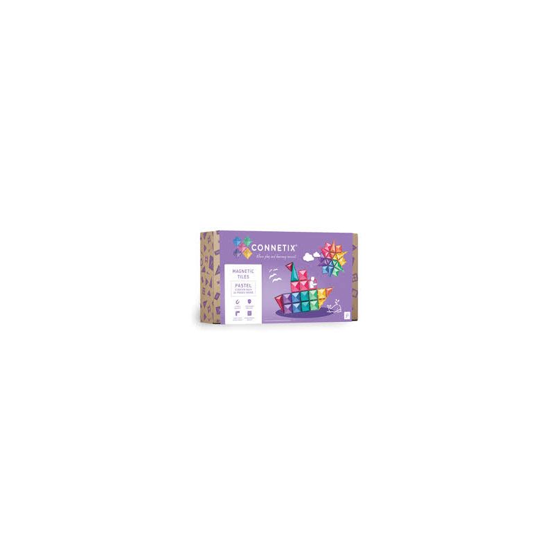 Connetix magnetilised klotsid Pastel Starter Pack 64 pc