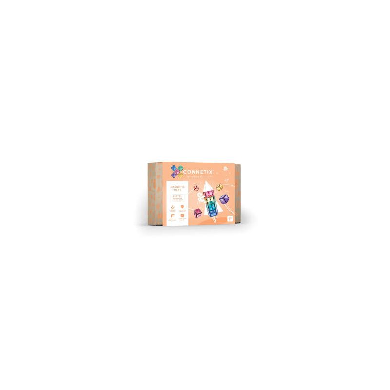 Connetix magnetilised klotsid 40 tk Pastel Square