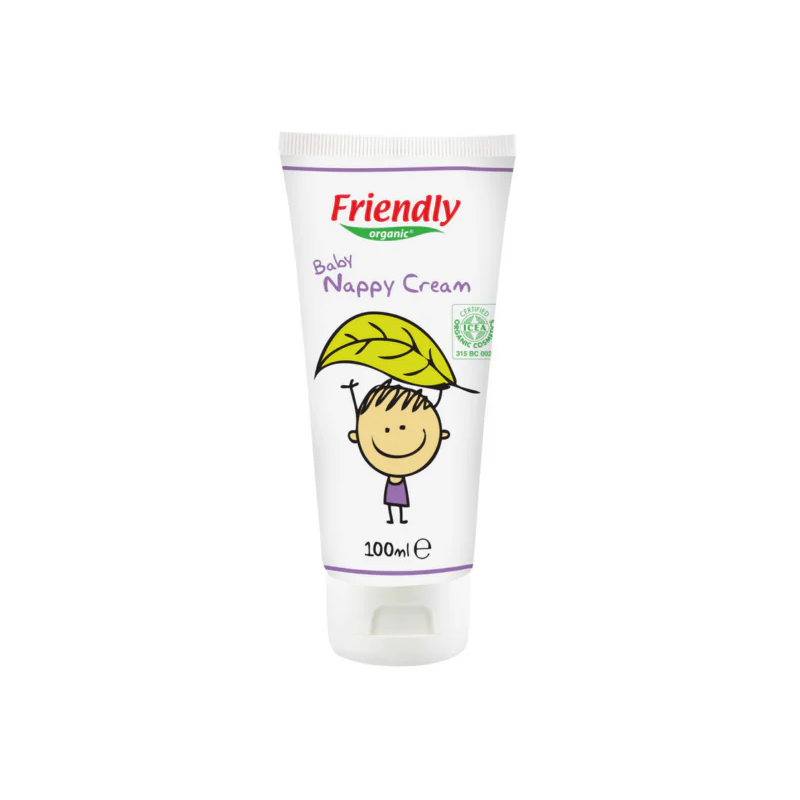 Friendly Organic orgaaniline mähkmekreem sheavõi ja tsinkoksiidiga, 100ml