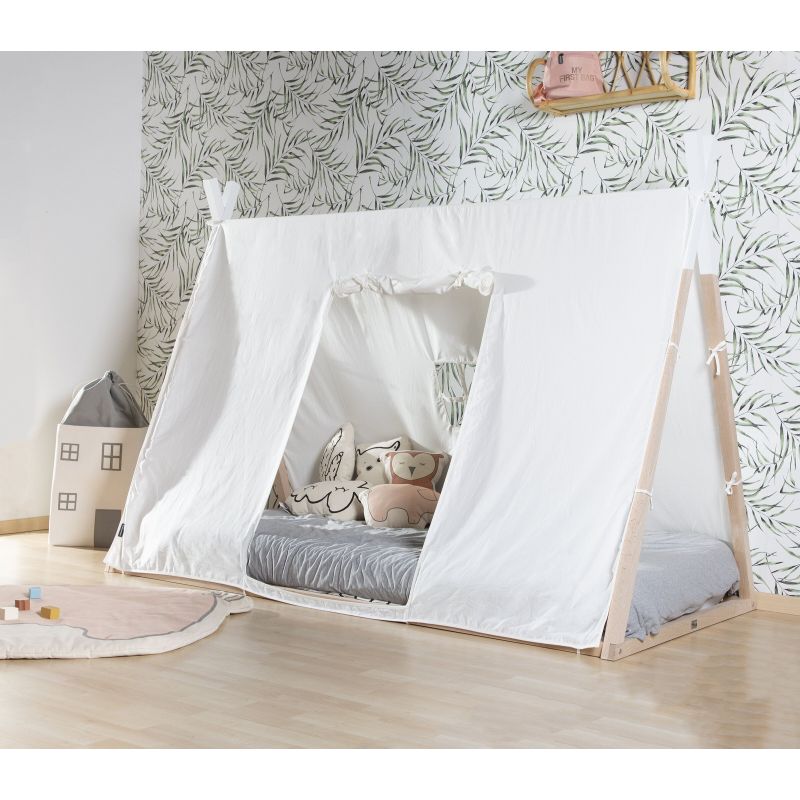 Childhome tipi voodi kate 90x200cm valge