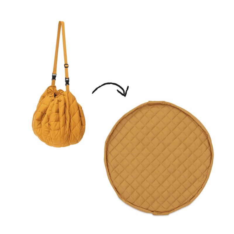 PlayandGo mängumatt-kott Mustard Chai Tea